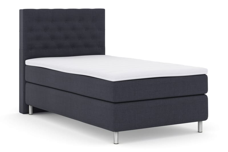 Komplett Sängpaket Choice No 3 120x200 Medium - Blå|Metall - Kontinentalsäng - Komplett sängpaket