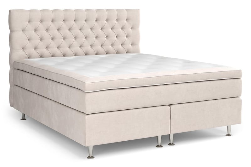 Komplett Sängpaket Estelle 180x200 cm - Beige - Komplett sängpaket - Kontinentalsäng