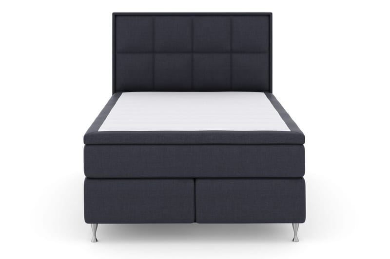 Komplett Sängpaket Choice No 4 160x200 Fast - Blå|Silver - Kontinentalsäng - Dubbelsäng - Komplett sängpaket