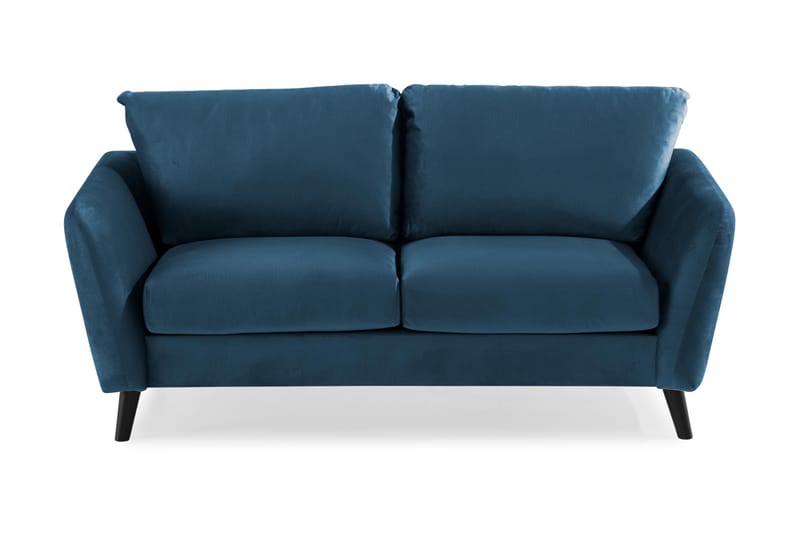 Sammetssoffa Colt 2-sits - Midnattsblå - Sammetssoffa - 2 sits soffa