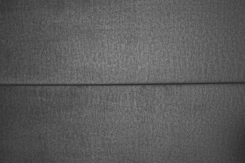 Komplett Sängpaket Torsö 210x210 - Mörkgrå Sammet|Låga Rosében - Kontinentalsäng - Dubbelsäng - Komplett sängpaket