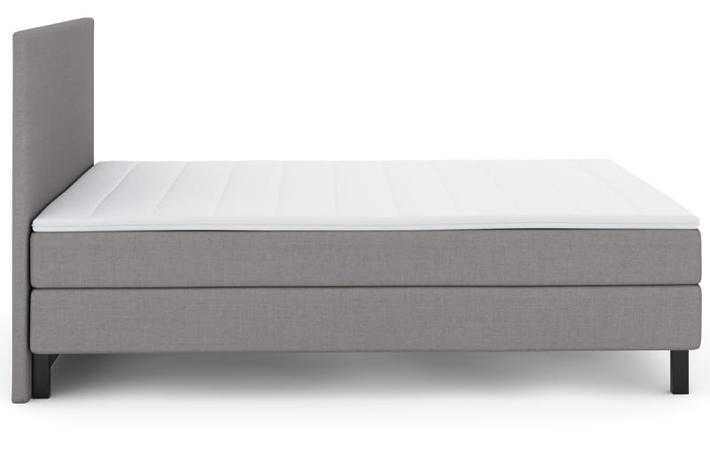 Komplett Sängpaket Choice No 2 140x200 - Ljusgrå|Svart - Kontinentalsäng - Komplett sängpaket