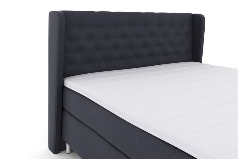 Komplett Sängpaket Choice No 3 210x210 Fast - Blå|Metall - Kontinentalsäng - Dubbelsäng - Komplett sängpaket