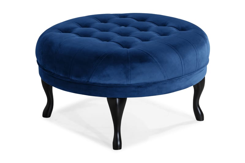 Fotpall Thunia 80 cm Sammet - Fotpallar