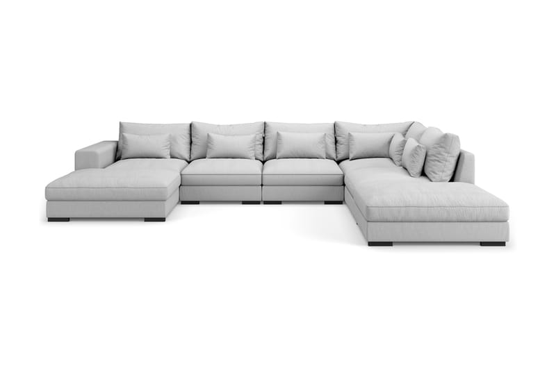 U-modulsoffa Columbus med Divan Vänster - Komplett modulsoffa