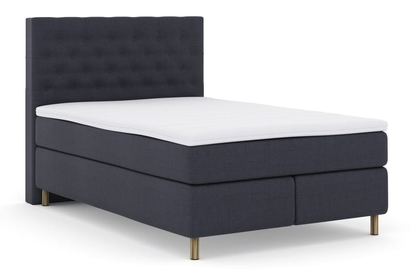 Komplett Sängpaket Choice No 3 140x200 Medium - Blå|Koppar - Kontinentalsäng - Komplett sängpaket