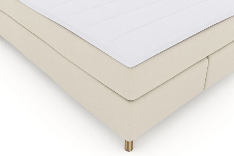 Komplett Sängpaket Choice No 3 160x200 Fast - Beige|Koppar - Kontinentalsäng - Dubbelsäng - Komplett sängpaket