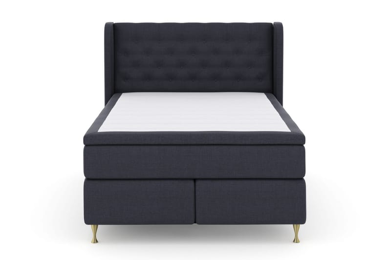 Komplett Sängpaket Choice No 4 160x200 Medium - Bl�å|Guld - Kontinentalsäng - Dubbelsäng - Komplett sängpaket