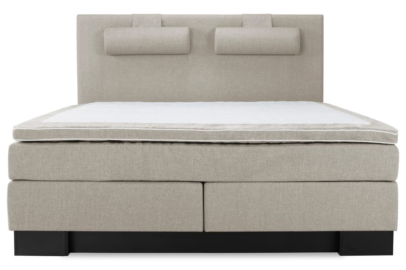 Komplett Sängpaket Romance Lyx 210x210 - Beige - Kontinentalsäng - Dubbelsäng - Komplett sängpaket