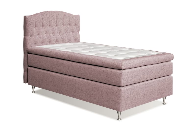Sängpaket Abelie 120x200 Medium - Rosa - Kontinentalsäng - Komplett sängpaket
