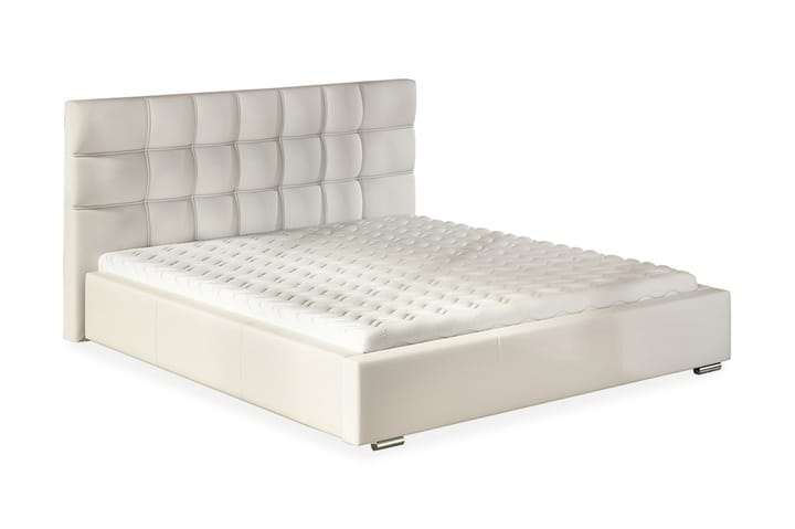 Förvaringssäng & madrass Dolores 218x158x106 cm - Komplett sängpaket - Säng med förvaring