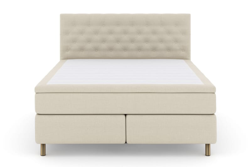 Komplett Sängpaket Choice No 5 210x210 Fast Latex - Beige|Koppar - Kontinentalsäng - Dubbelsäng - Komplett sängpaket