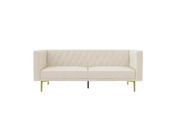 2-sitssoffa Marseille Elfenben - Elfenben - Möbler - Soffa - Sammetssoffa