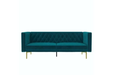 2-sitssoffa Marseille Smaragdgrön - Smaragdgrön - Möbler - Soffa - Sammetssoffa