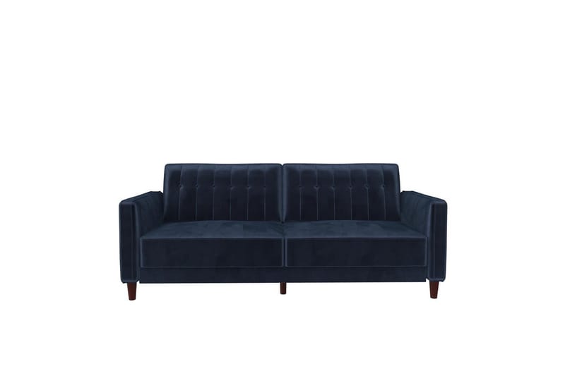 Bäddsoffa Plyschknappad - Möbler - Soffa - Sammetssoffa