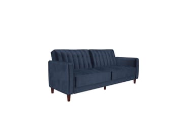 Bäddsoffa Plyschknappad - Möbler - Soffa - Sammetssoffa