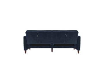 Bäddsoffa Plyschknappad - Möbler - Soffa - Sammetssoffa