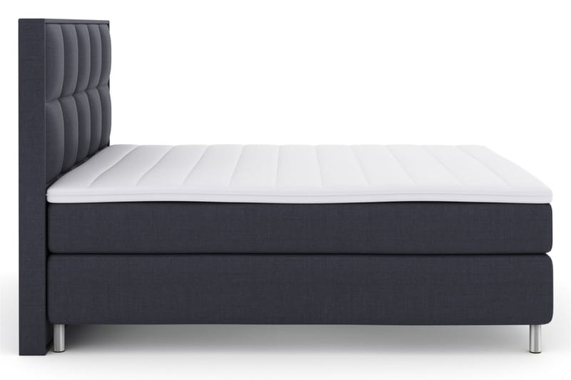 Komplett Sängpaket Choice No 3 210x210 Medium - Blå|Metall - Kontinentalsäng - Dubbelsäng - Komplett sängpaket