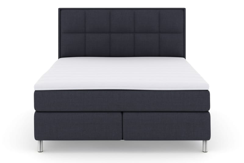 Komplett Sängpaket Choice No 3 210x210 Medium - Blå|Metall - Kontinentalsäng - Dubbelsäng - Komplett sängpaket