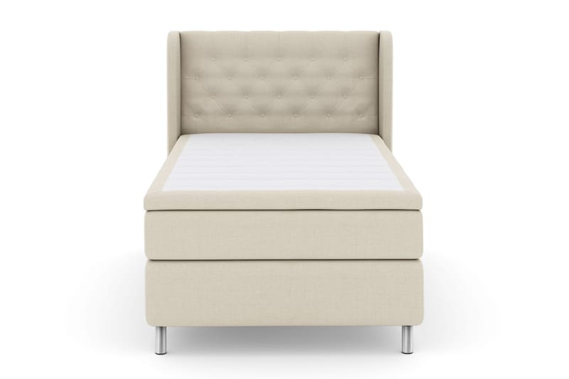Komplett Sängpaket Choice No 5 120x200 Fast Latex - Beige|Metall - Kontinentalsäng - Komplett sängpaket