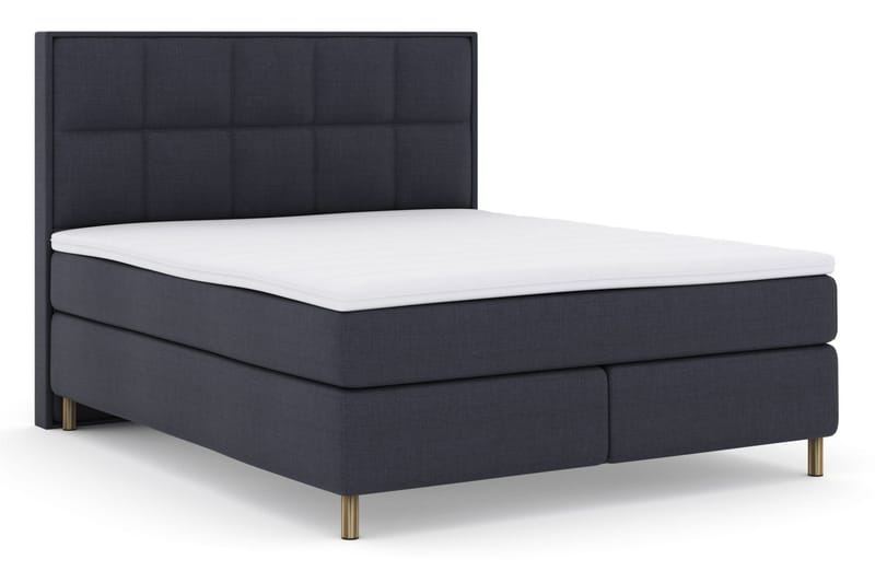 Komplett Sängpaket Choice No 3 210x210 Medium - Blå|Koppar - Kontinentalsäng - Dubbelsäng - Komplett sängpaket