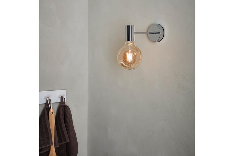 Vägglampa Bathlife Blänka 1L - Krom - Belysning - Badrumslampa & badrumsbelysning - Badrumslampa vägg