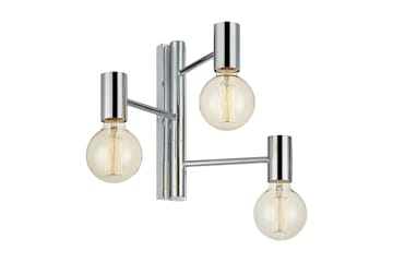 Vägglampa Bathlife Blänka 3L - Krom - Belysning - Badrumslampa & badrumsbelysning - Badrumslampa vägg