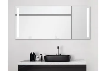 Allejaure Spegel 160x70 cm - Silver - Belysning - Badrumslampa & badrumsbelysning - Badrumsspegel med belysning