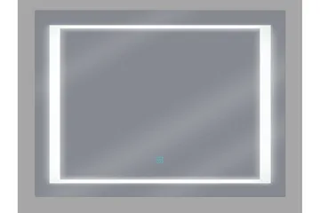 Heasandford Spegel LED 60x80 cm - Silver - Belysning - Badrumslampa & badrumsbelysning - Badrumsspegel med belysning