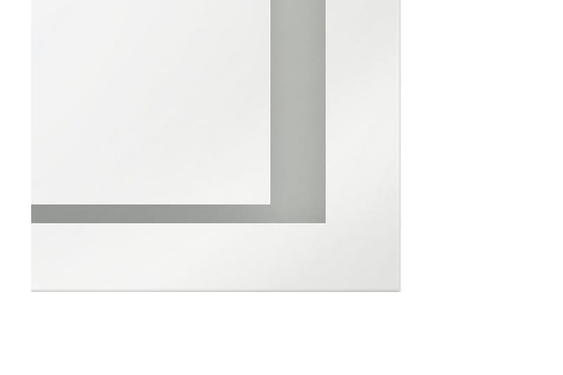 Heasandford Spegel LED 60x80 cm - Silver - Belysning - Badrumslampa & badrumsbelysning - Badrumsspegel med belysning