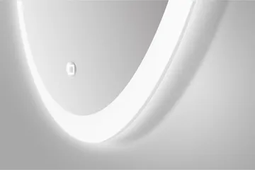 Klysna Spegel 59 cm Rund - Silver - Belysning - Badrumslampa & badrumsbelysning - Badrumsspegel med belysning