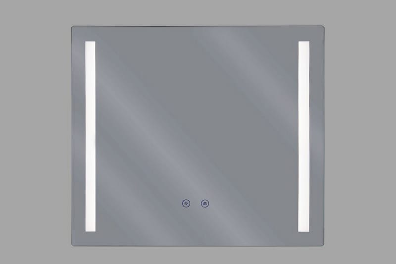 Spegel Aarsh LED 60x70 cm - Transparent - Badrumsspegel med belysning - Spegel - Badrumsspegel
