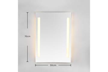 Spegel med LED-belysning Lina 50x70 cm - Mirrors and more - Belysning - Badrumslampa & badrumsbelysning - Badrumsspegel med belysning