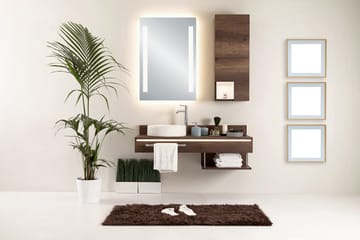Spegel med LED-belysning Lina 50x70 cm - Mirrors and more - Belysning - Badrumslampa & badrumsbelysning - Badrumsspegel med belysning