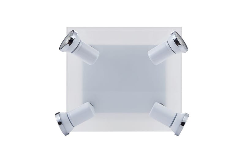 Spotlight Eglo Tamara 1 Kvadrat Vit, Krom - Vit/Krom - Belysning - Badrumslampa & badrumsbelysning - Badrumslampa tak & badsrumsbelysning tak