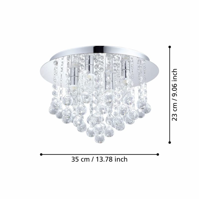 Taklampa Almonte - 350 mm - Belysning - Lampor & belysning inomhus - Taklampa & takbelysning - Takplafond