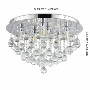 Taklampa Almonte - 500 mm - Belysning - Lampor & belysning inomhus - Taklampa & takbelysning - Takplafond