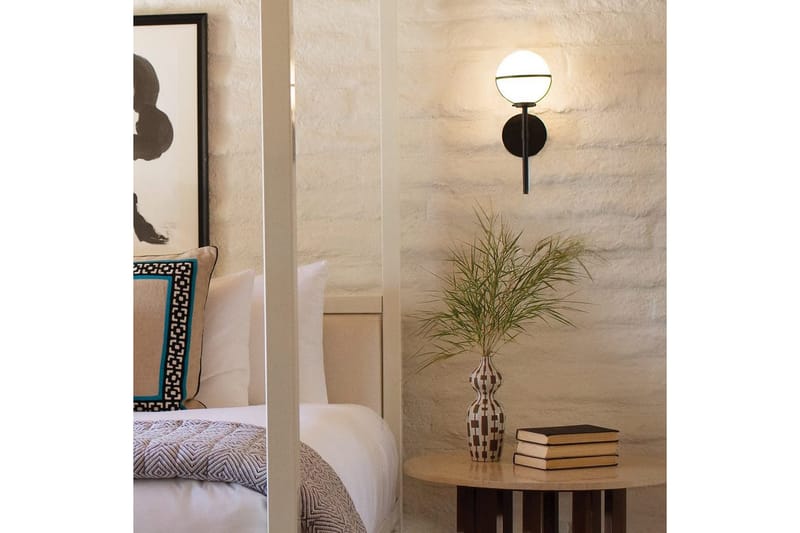 Vägglampa Hinkley Hollis Svart - Svart - Belysning - Badrumslampa & badrumsbelysning - Badrumslampa vägg