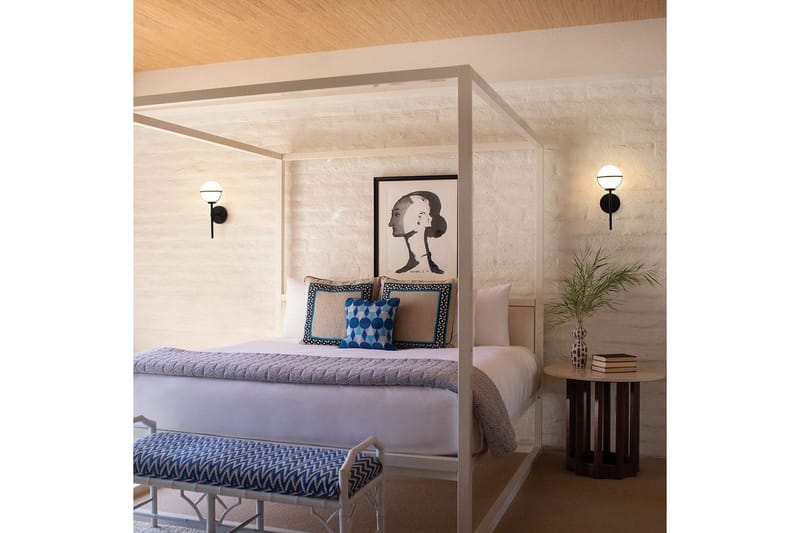 Vägglampa Hinkley Hollis Svart - Svart - Belysning - Badrumslampa & badrumsbelysning - Badrumslampa vägg