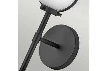 Vägglampa Hinkley Hollis Svart - Svart - Belysning - Badrumslampa & badrumsbelysning - Badrumslampa vägg