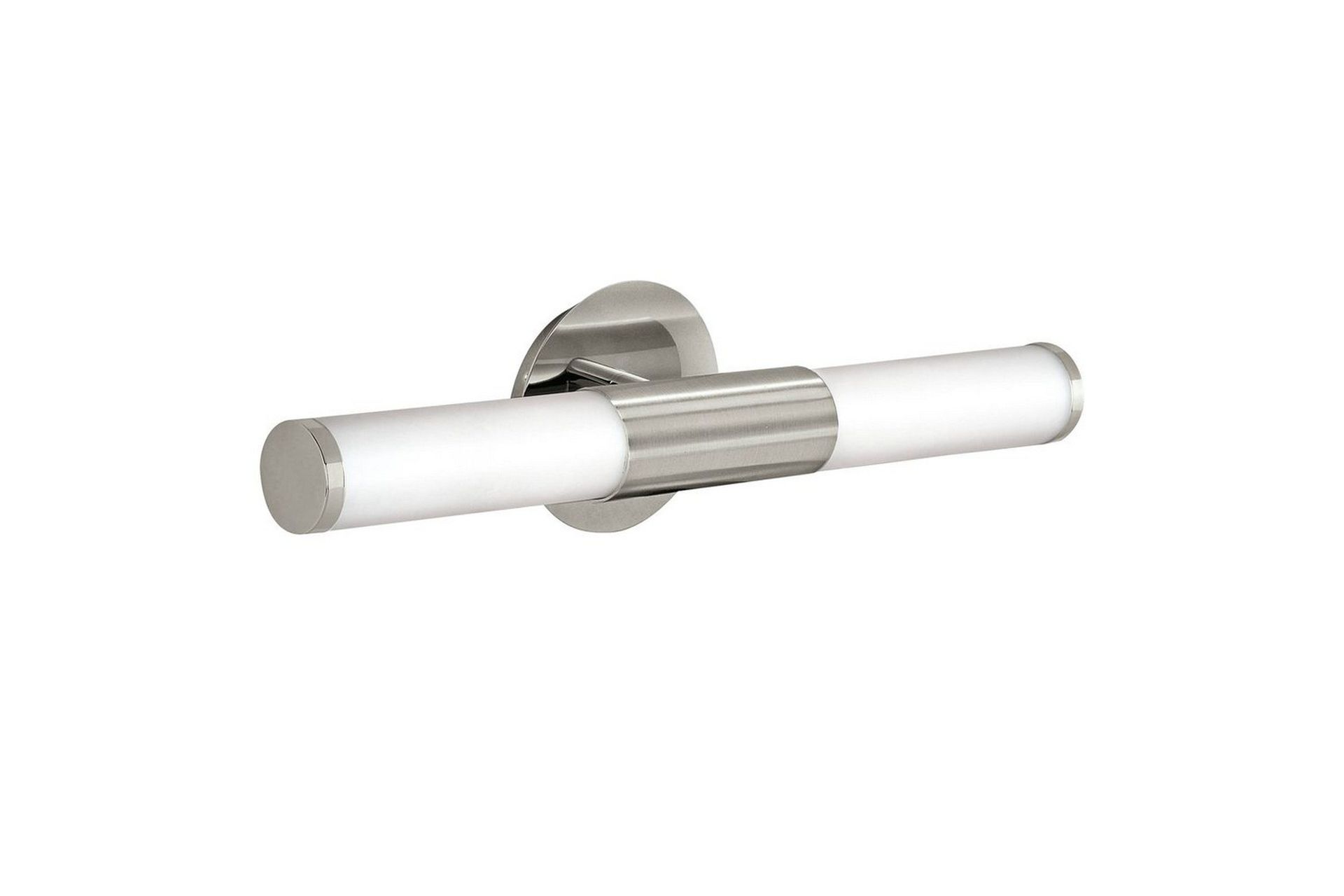 Vägglampa Eglo Palmera Nickel-Matt Vit - Vit