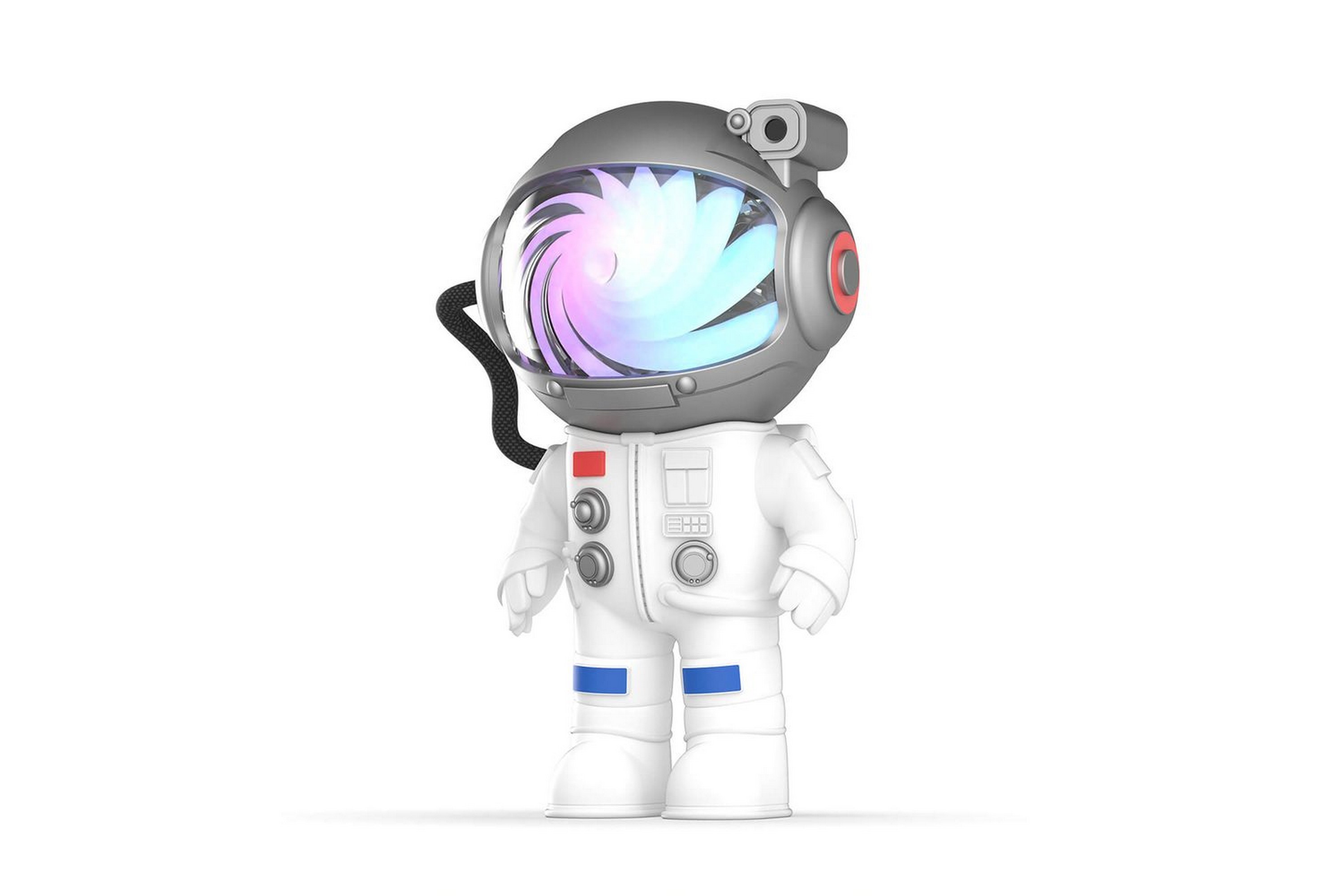 Barnlampa Mobility On Board Space Vit Astronaut