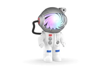 Barnlampa Mobility On Board Space Vit Astronaut - Belysning - Dekorationsbelysning - Dekorationsbelysning inomhus