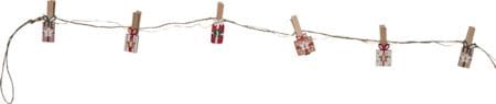 Clippy Advent Ljusslinga 240 cm - flerfärgad - Belysning - Dekorationsbelysning - Dekorationsbelysning inomhus - Ljusslinga inomhus