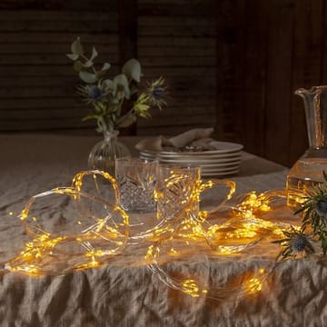 Dew Drop Bouquet LED-Ljusslinga Jul 2 m 360 Varmvita Ljus - Silver - Belysning - Dekorationsbelysning - Dekorationsbelysning inomhus - Ljusslinga inomhus