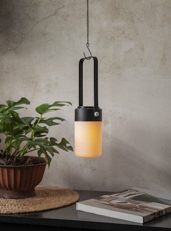 Flame Lantern Lykta 10 cm - svart - Belysning - Dekorationsbelysning - Dekorationsbelysning inomhus - Batteridrivna ljus
