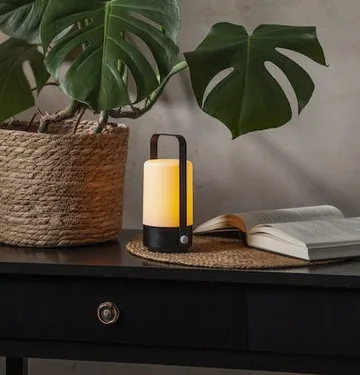 Flame Lantern Lykta 10 cm - svart - Belysning - Dekorationsbelysning - Dekorationsbelysning inomhus - Batteridrivna ljus