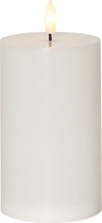 Flamme Charge LED Ljus 24 cm - vit - Belysning - Dekorationsbelysning - Dekorationsbelysning inomhus - Batteridrivna ljus