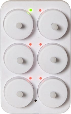 Flamme Charge LED Värmeljus 6-pack - vit - Belysning - Dekorationsbelysning - Dekorationsbelysning inomhus - Batteridrivna ljus
