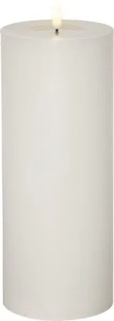Flamme Flow Big LED Blockljus 27,5 cm, vit